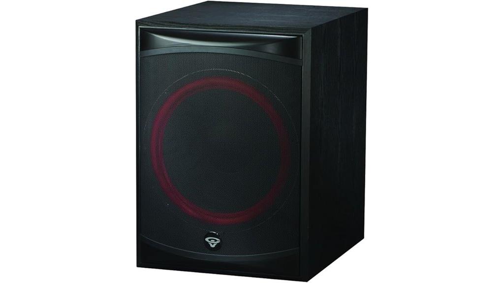 15 inch front firing subwoofer