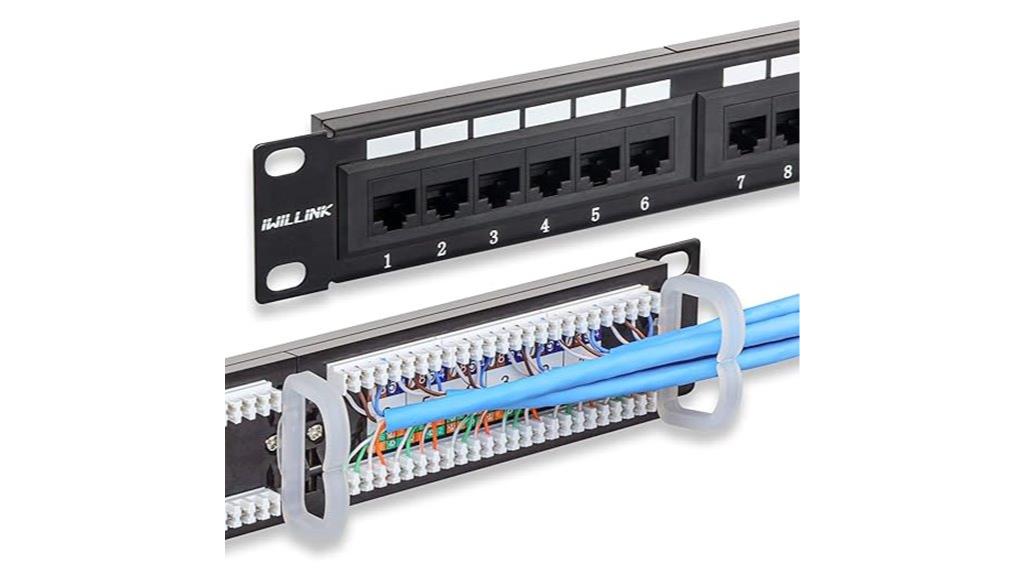 24 port cat6 patch panel