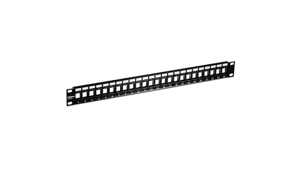 24 port keystone patch panel
