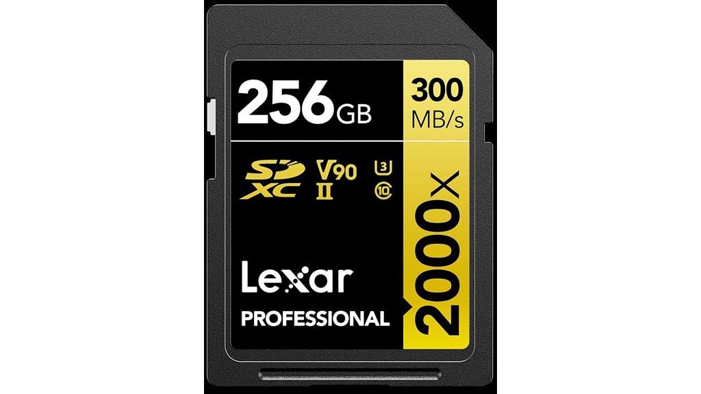 256gb lexar sd card