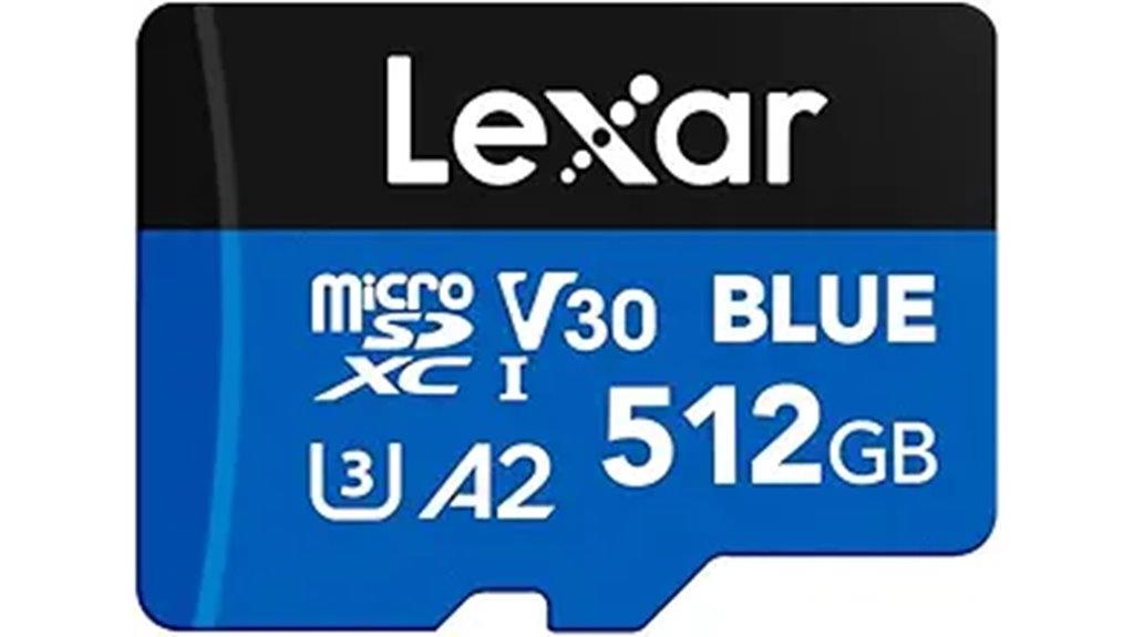 512gb blue micro sd