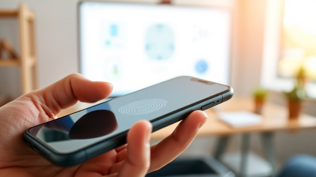 accessible secure biometric login