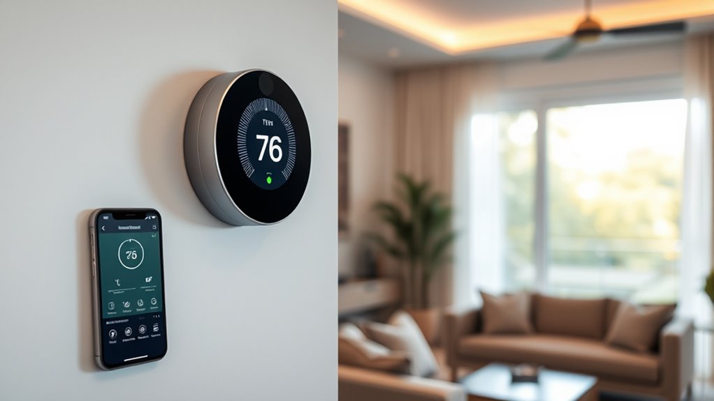 adaptive connected home climate
