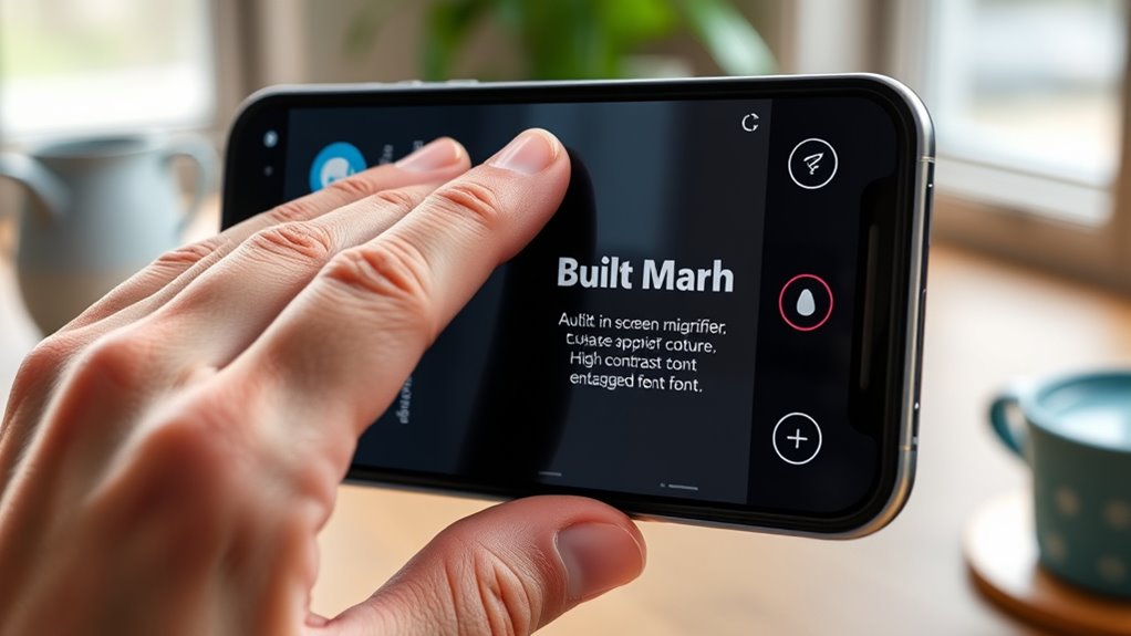 adjust display for better visibility