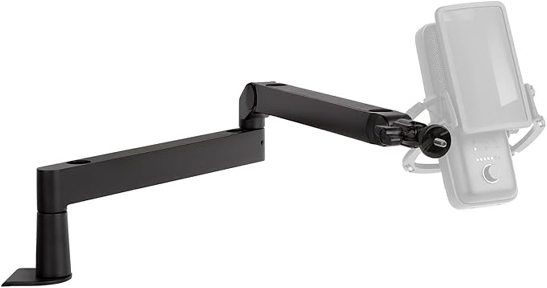 adjustable mic arm with cable