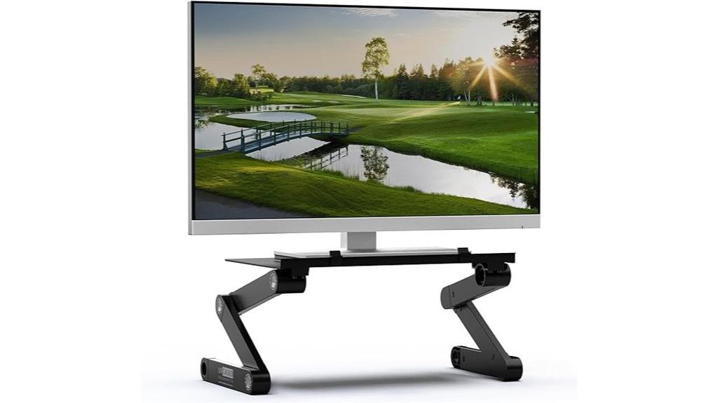 adjustable work desk riser