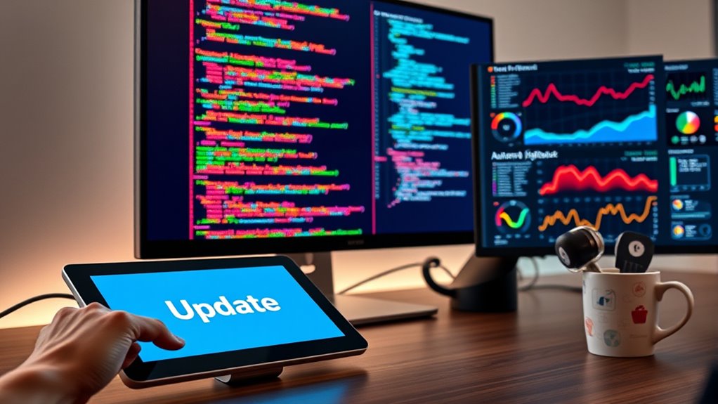 automate updates gather feedback