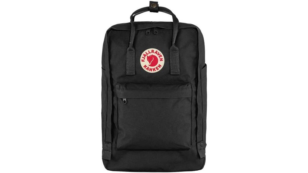 black kanken laptop backpack