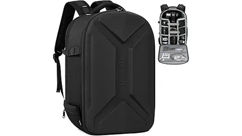 camera backpack with laptop