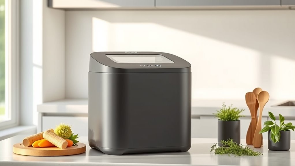 choose suitable odorless compost bin