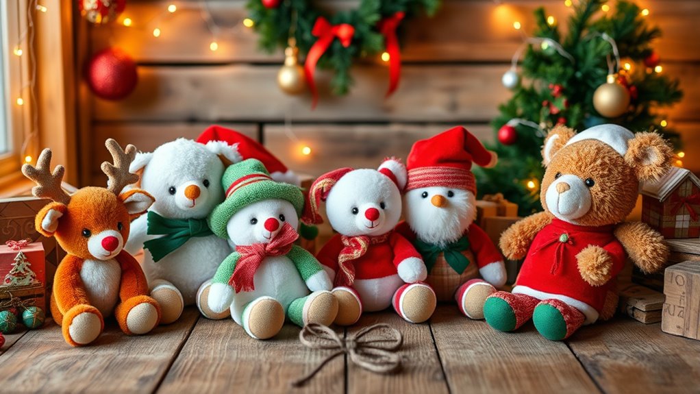 choosing cozy holiday plush