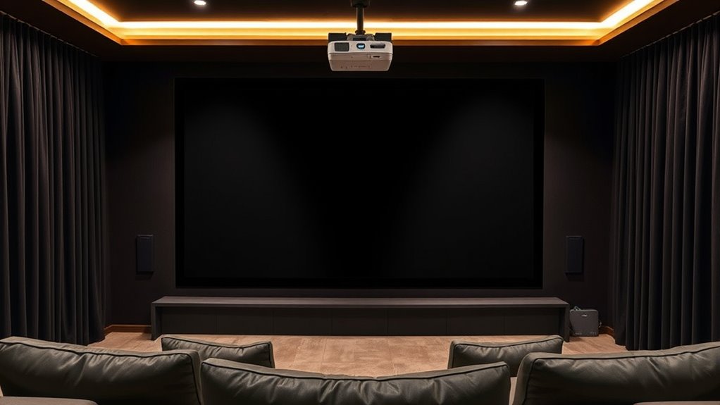 choosing optimal projector screen