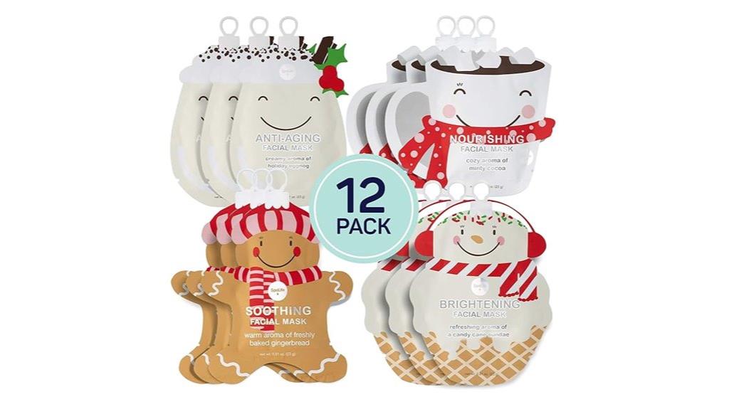 christmas face mask set