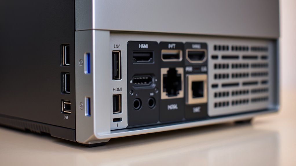 computer ports for device connectivity