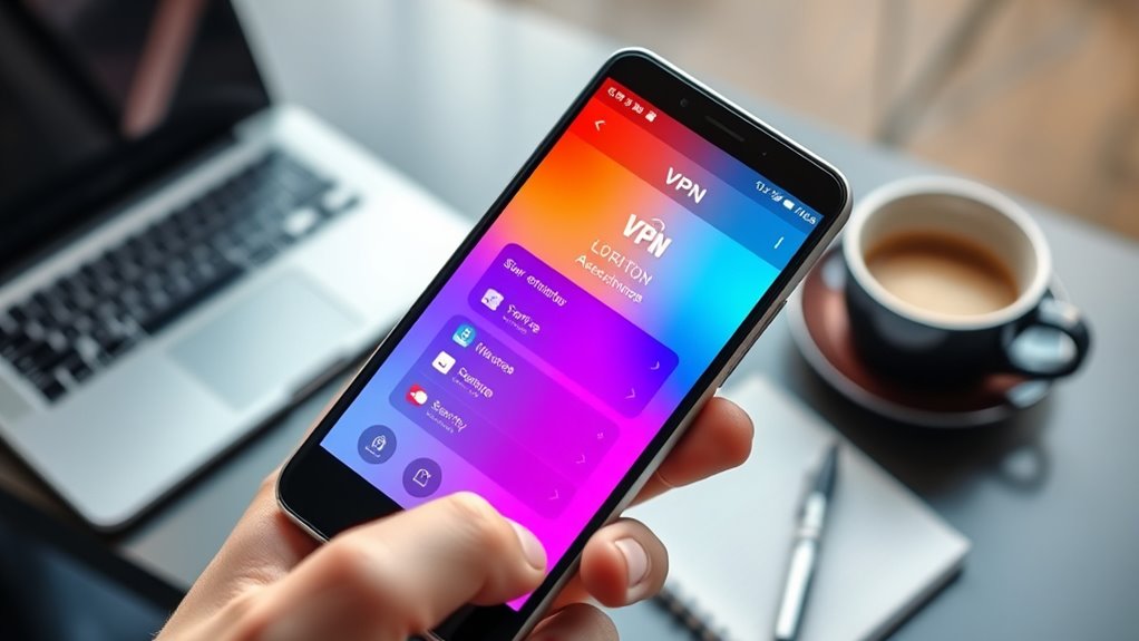 configure smartphone vpn connection