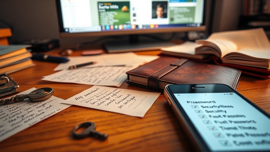 consistent secure password practices