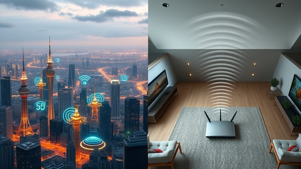 coverage frequencies range stability