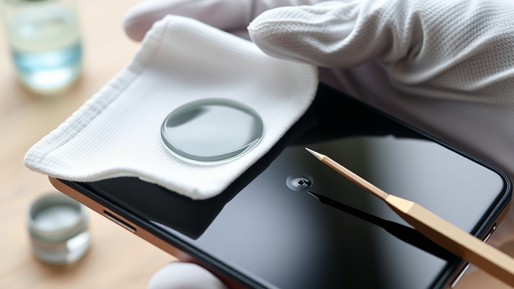 damp cloth safe solutions