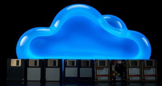 data storage evolution timeline