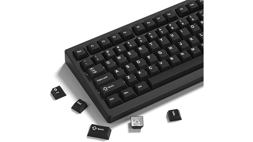 double shot pbt keycaps