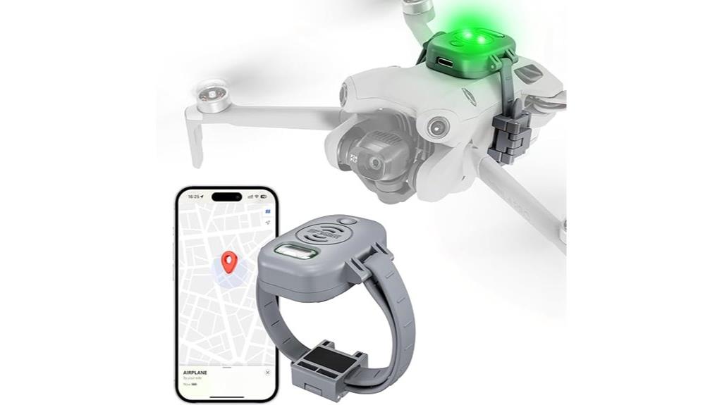 drone alarm with led