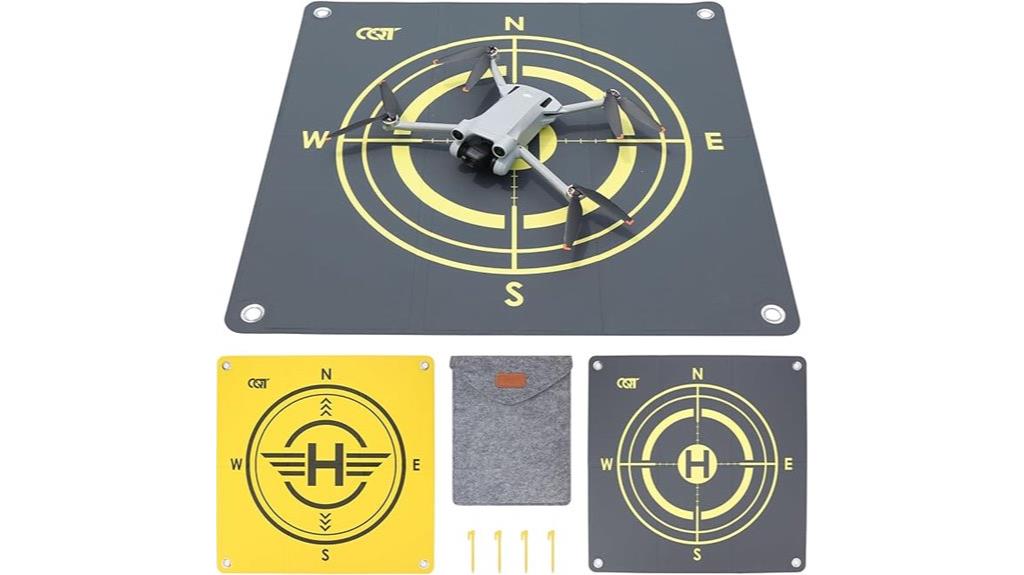 drone landing pad for dji