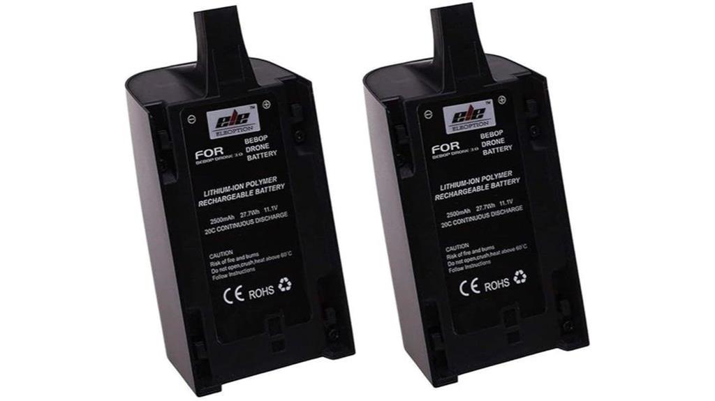 dual 11 1v 2500mah batteries