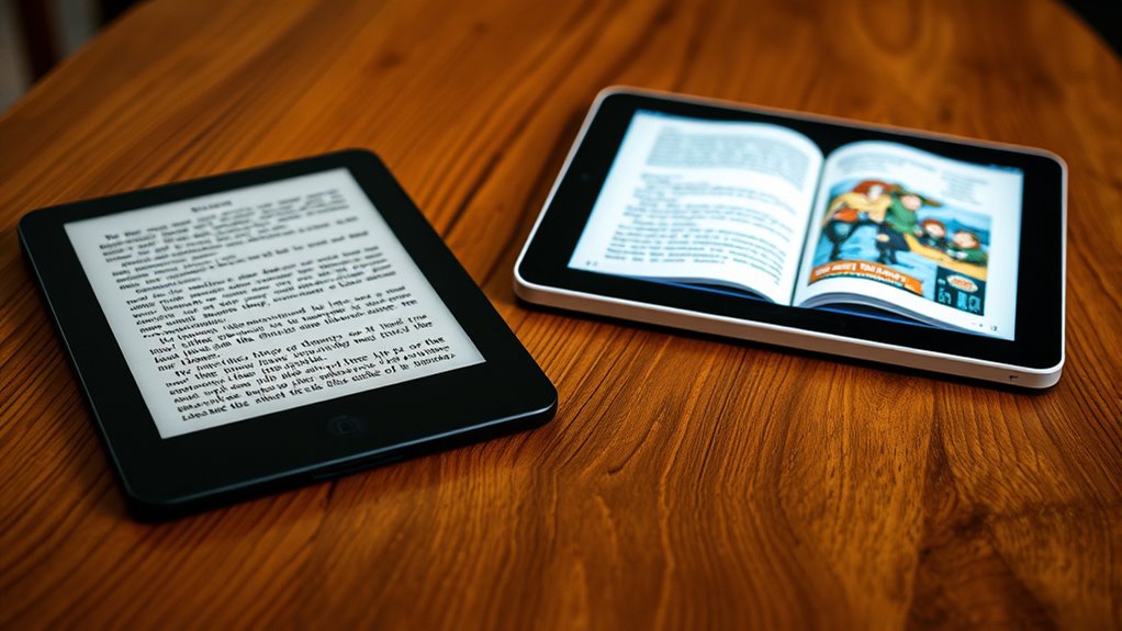 e reader vs tablet
