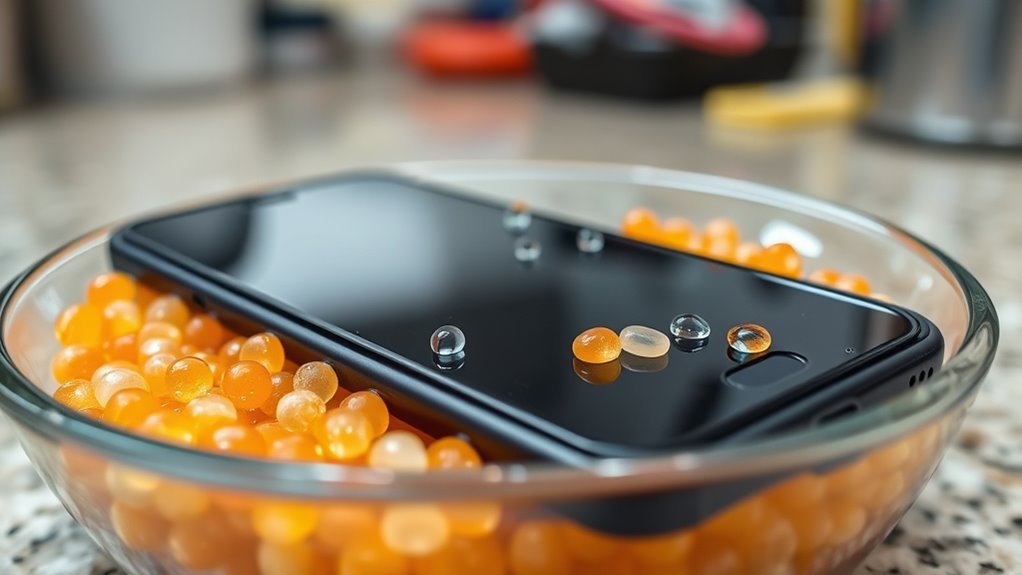 ensure thorough drying before powering