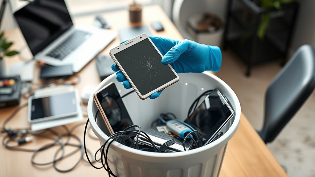 erase before recycling