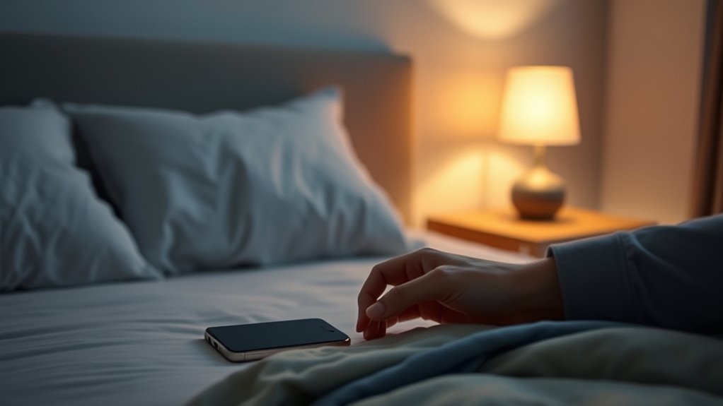 establish calming bedtime tech