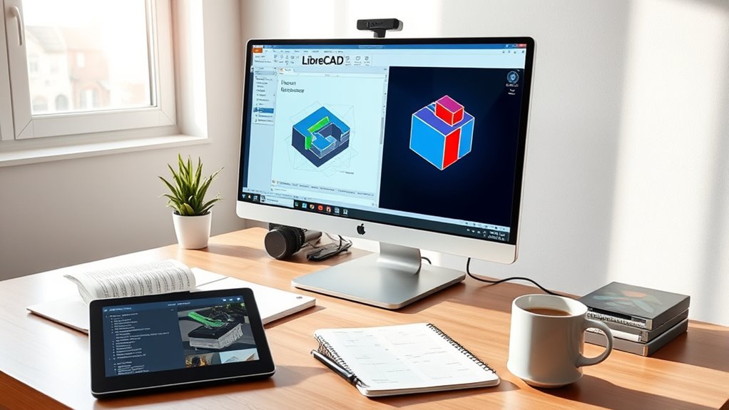 free open source technical cad