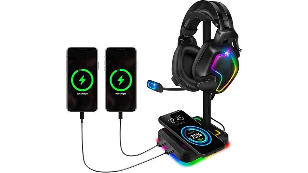 gaming headset stand