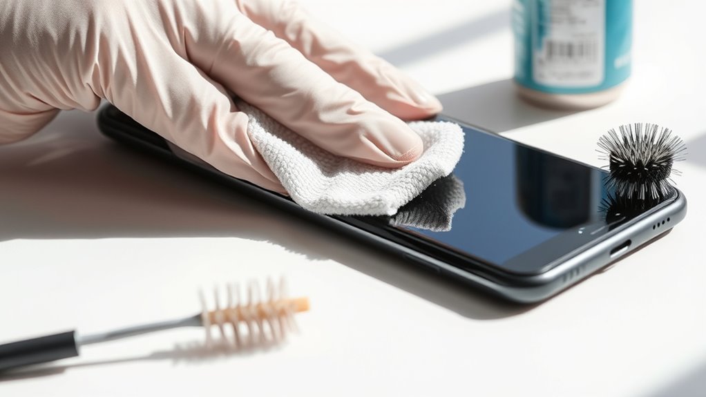 gentle microfiber cleaning techniques