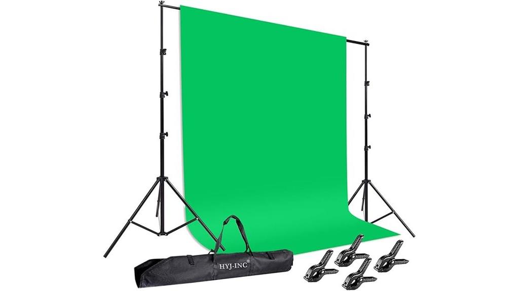 green screen photo support