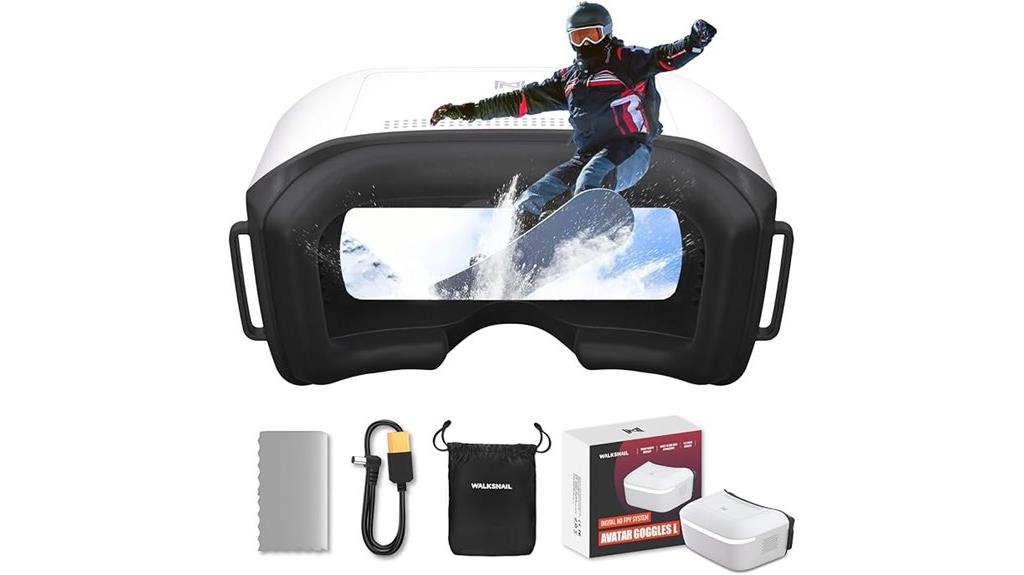 hd fpv goggles with screen