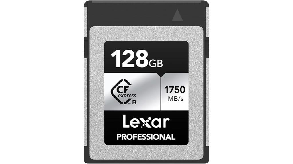 high capacity cfexpress storage card
