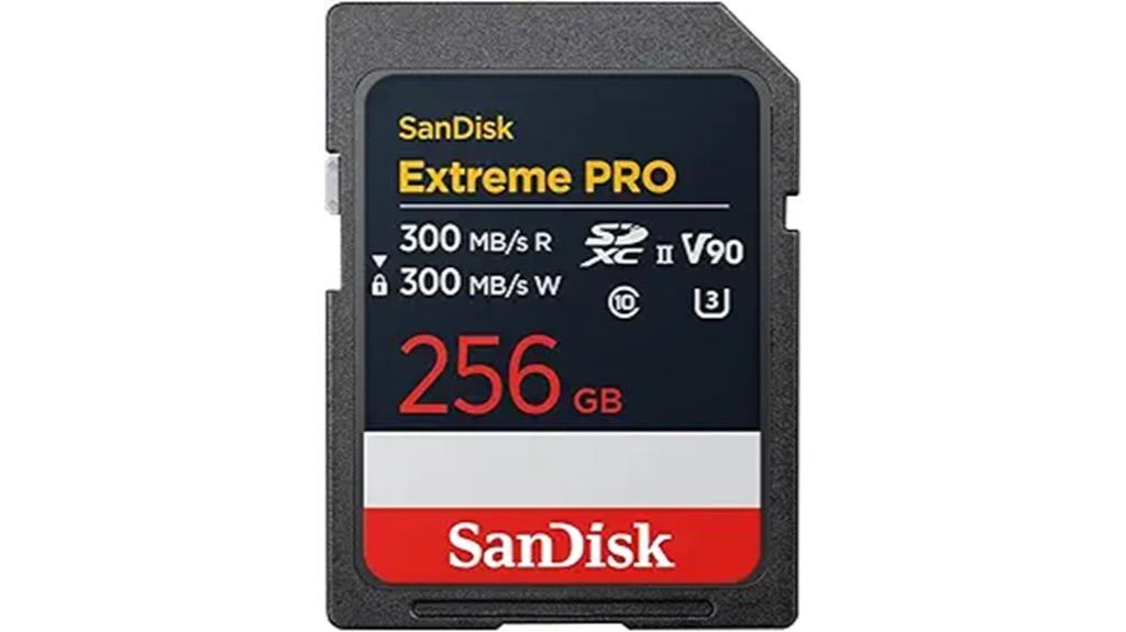 high capacity sdxc memory card