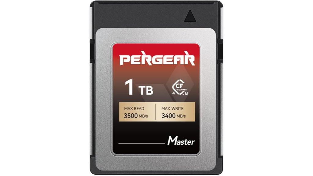 high speed 1tb cfexpress card
