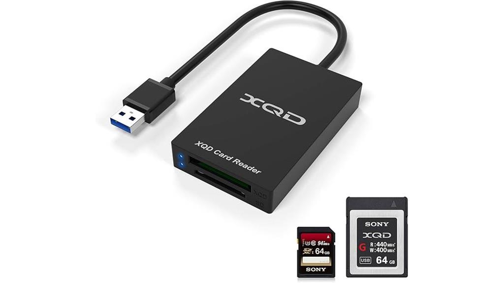 high speed card reader compatibility