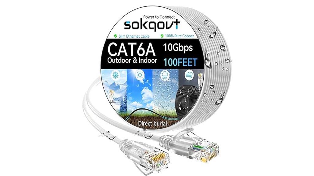 high speed outdoor ethernet cable
