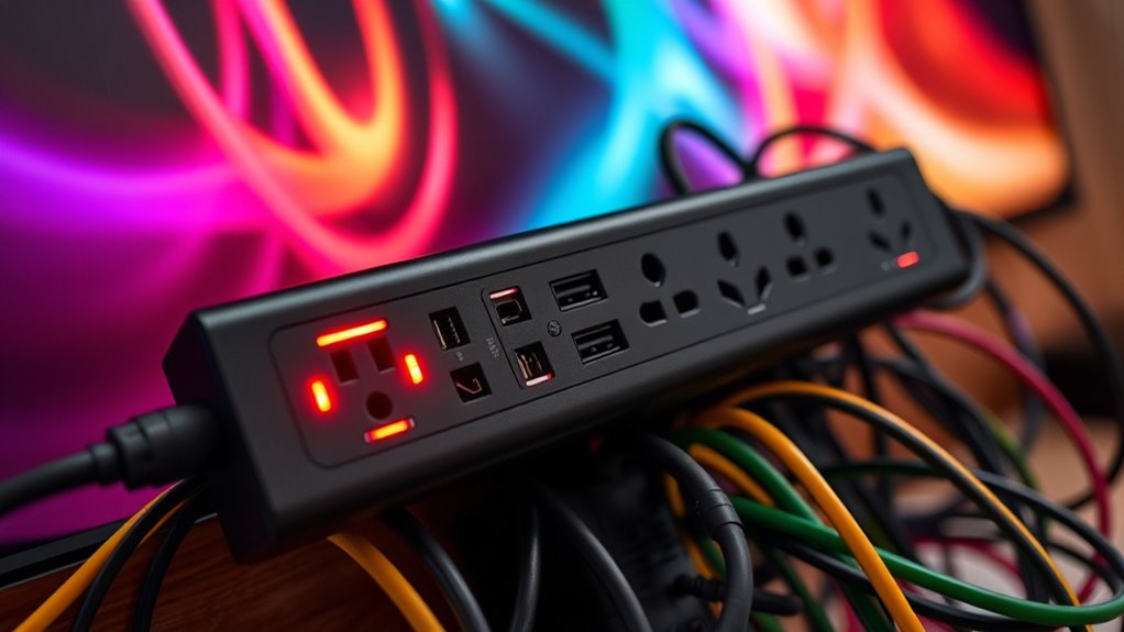 home theater surge protection