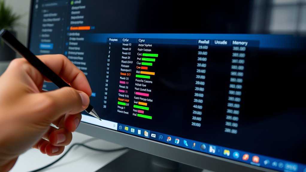 identify high resource consuming processes