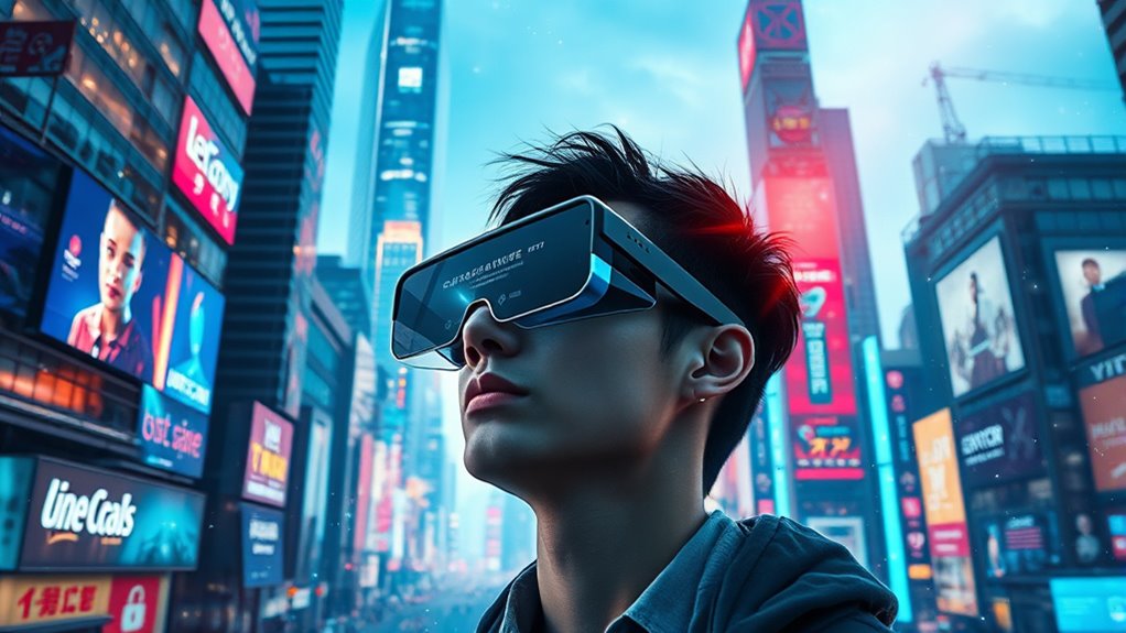 immersive virtual blockchain technologies