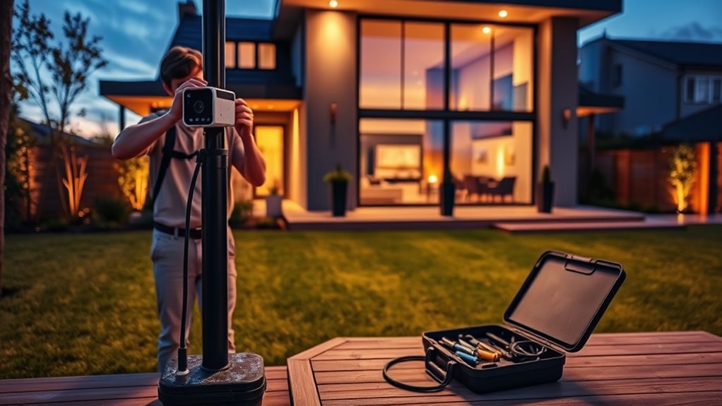 install your own security cameras