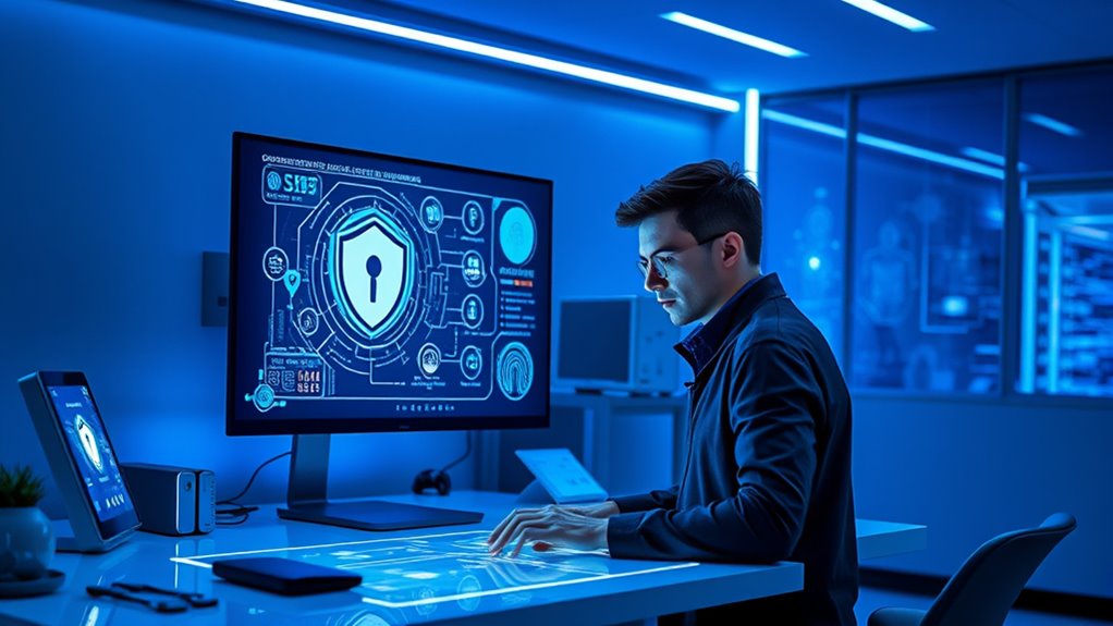 integrated device security systems