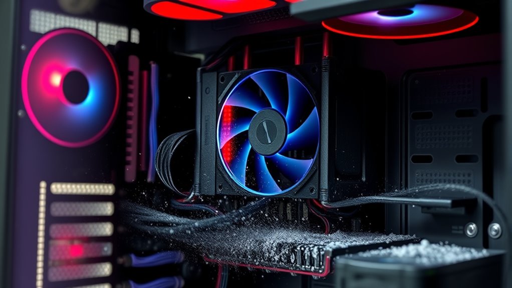 keep vents clean and open