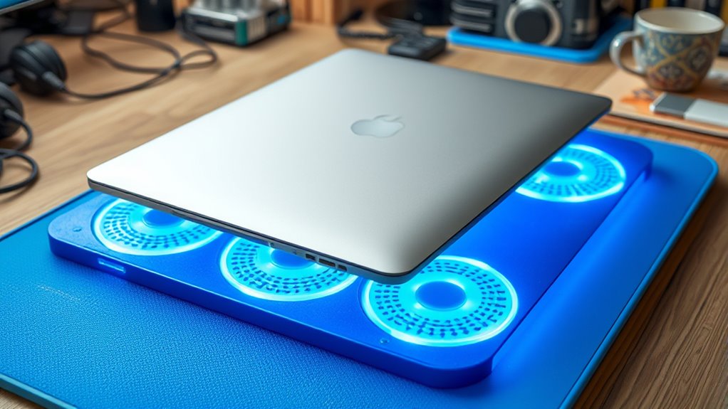 laptop cooling pad features
