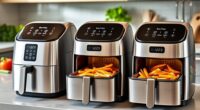 large capacity family air fryers