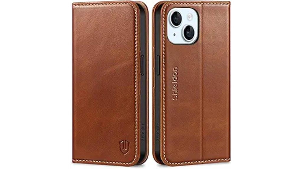 leather iphone 15 wallet